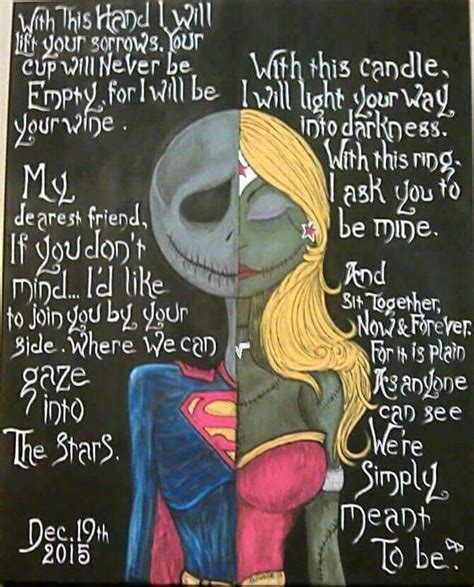 nightmare before christmas vows